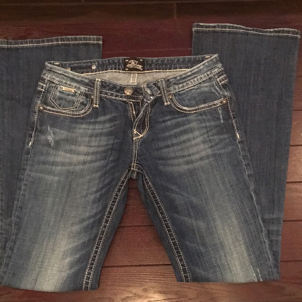 ❤️ EXPRESS Rerock Bootcut Jeans - Picture 3 of 4